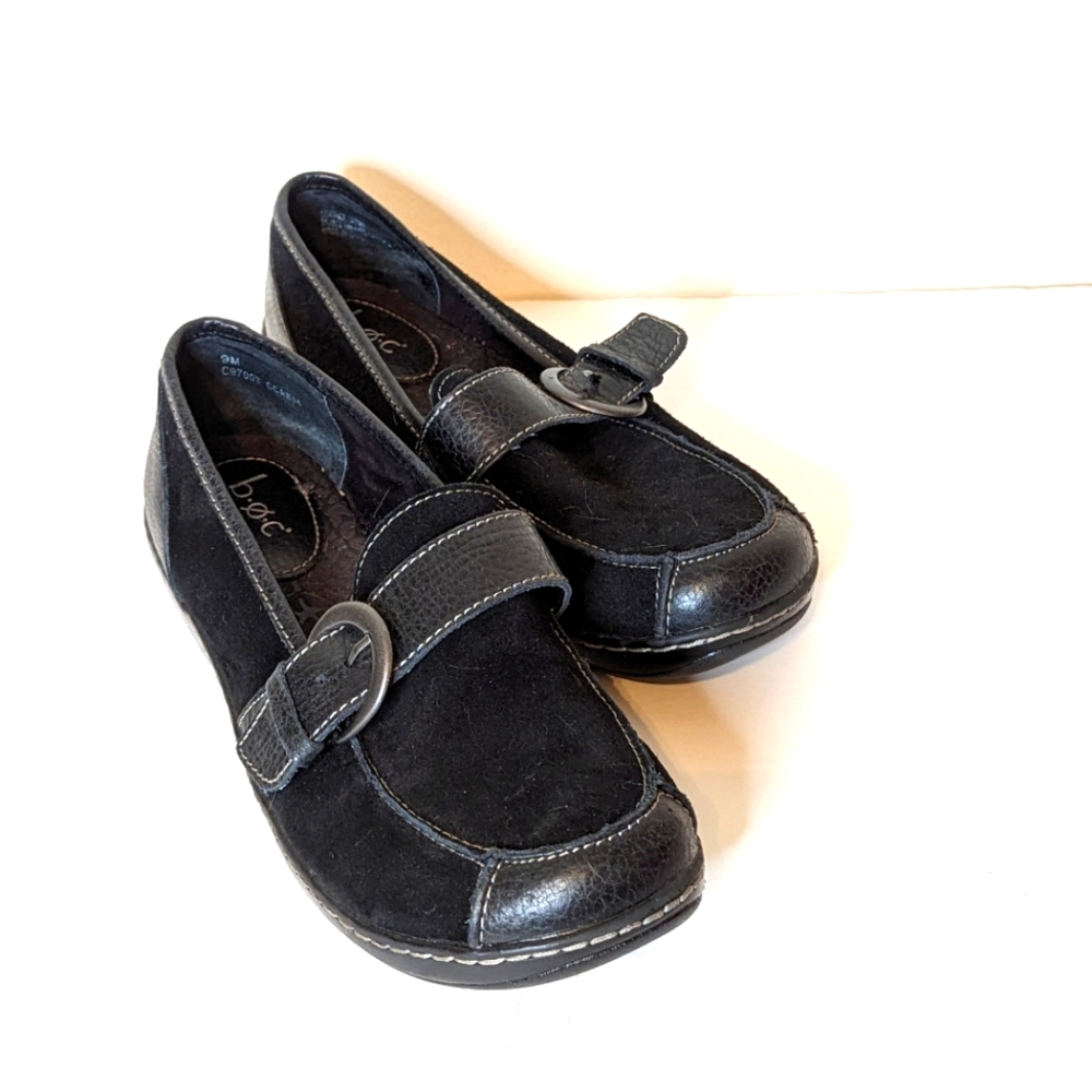 Black B.O.C. Huffman Leather Loafers